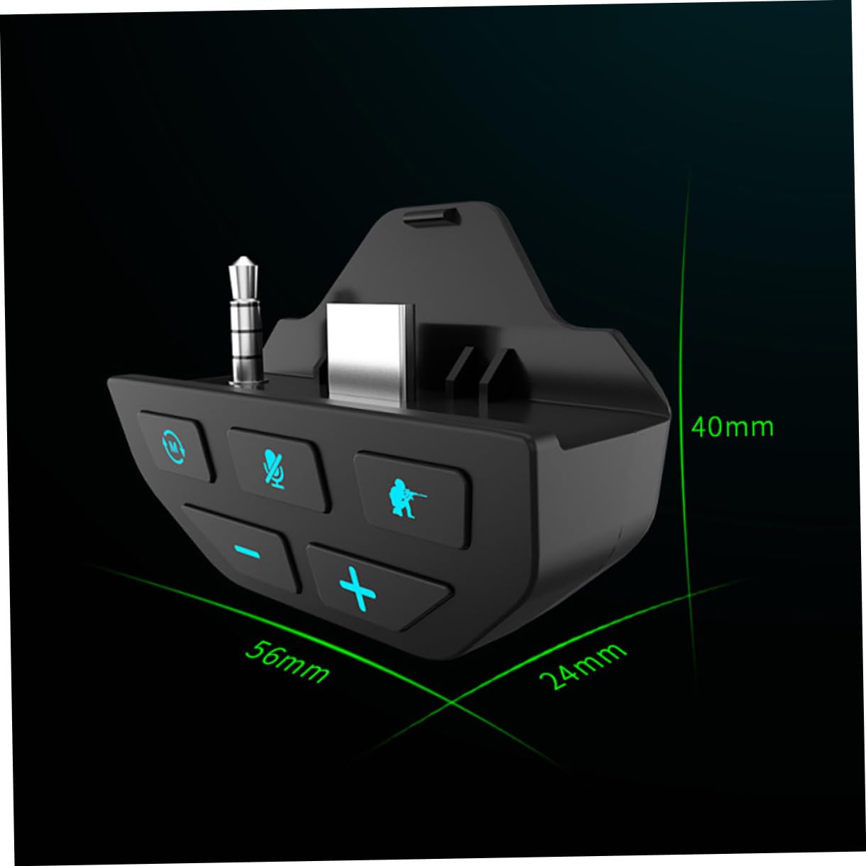 Angoily 3pièces Adaptateur Audio Stéréo pour Manette Casque Compatible avec Sonores Améliorés Et Jack