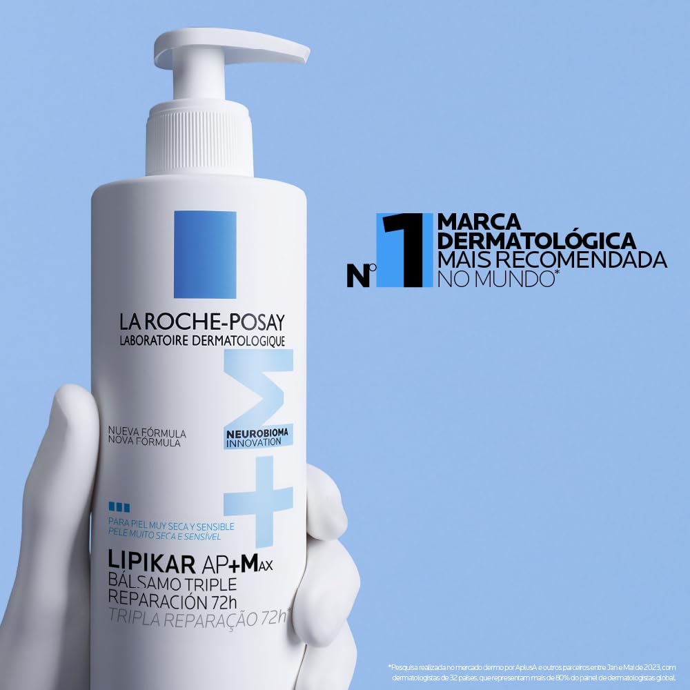 La Roche-Posay Lipikar Baume AP+M Nemlendirici Atopiye Eğilim Gösteren Ciltler İçin 400 ml