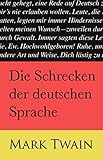 Die Schrecken der deutschen Sprache
