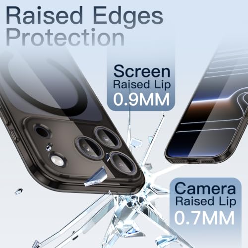 Image of JETech Magnetic Slim Cover Case for iPhone New Pro, Black