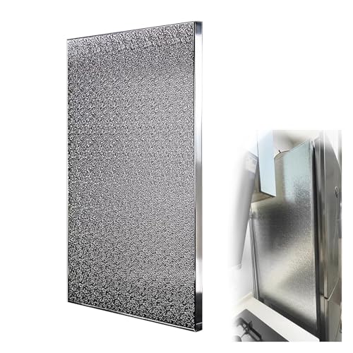 Magnetyczna osłona termiczna do kominka, lodówki, lodówki, ognioodporna, aluminiowa płyta izolacyjna do kuchenki mikrofalowej, ochrona ścian, osłona kuchni, 81,3 x 55,9 cm