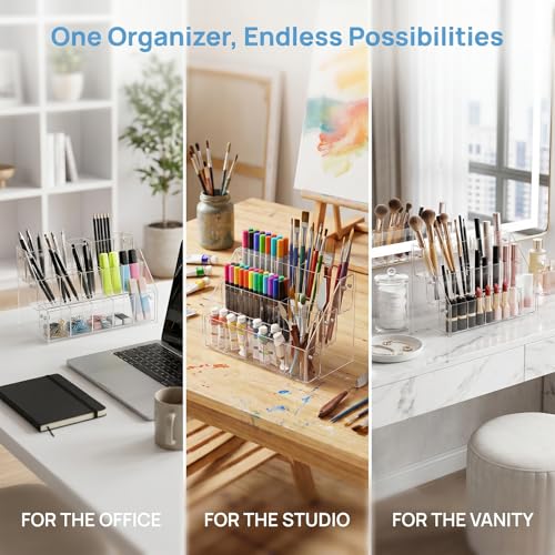 Rangement solide adapté pour maison acrylique multi-niveaux polyvalent - 4
