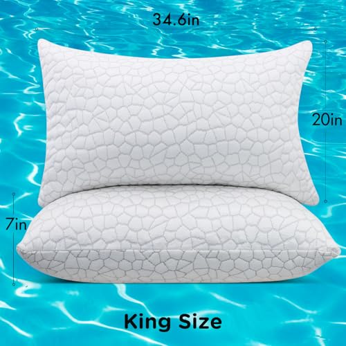 Almohada gel ajustable King tamaño miniatura 4