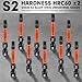 10-Pack T25 Torx Bits for Impact Driver, T-25 Torx/Star Bit Set 2'' Long, Magnetic Torque Head, Premium S2 Alloy Steel, 1/4'' Hex-Shank for Professional & DIY Use