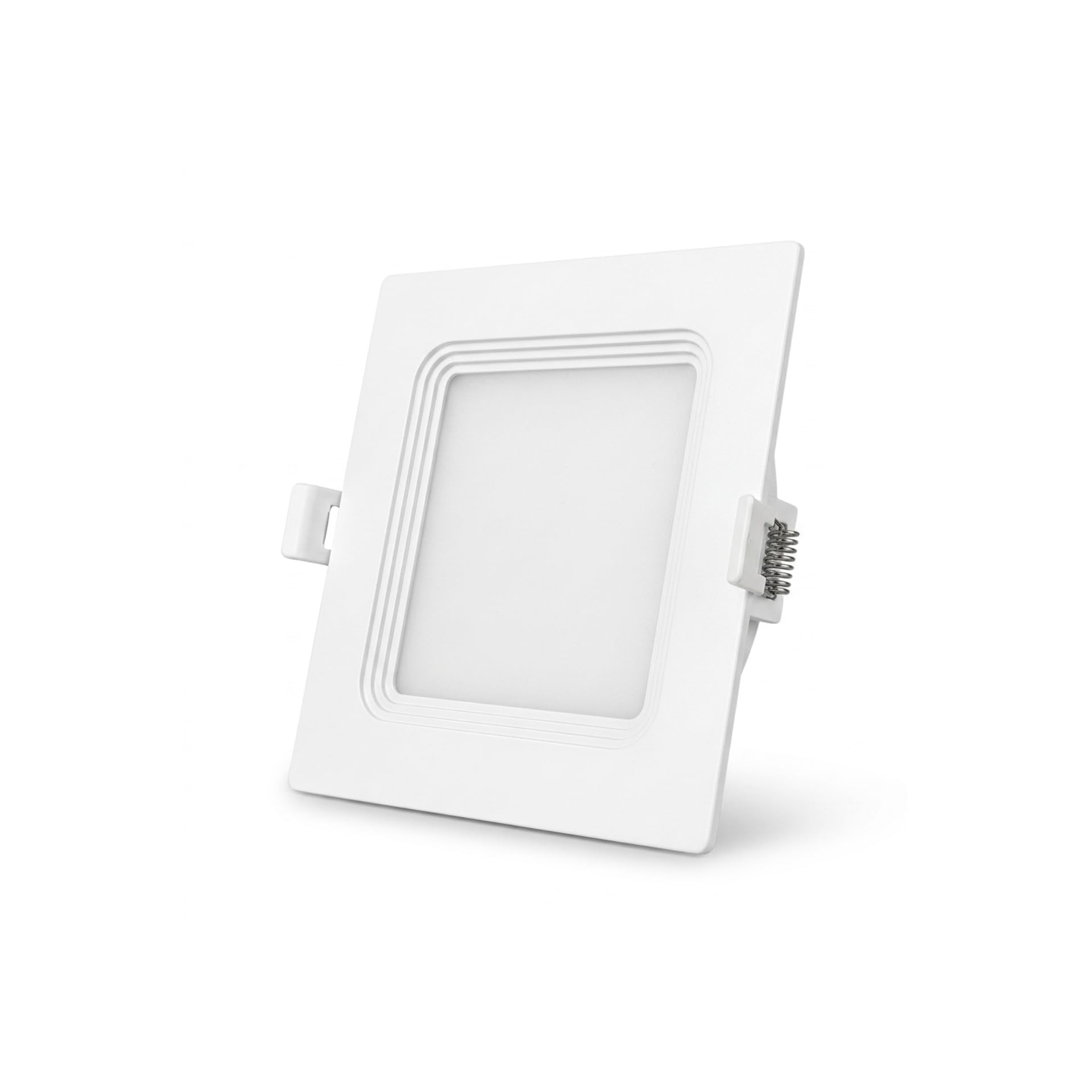 Polycab ZYLO 12W Slim LED Panel Light Square Warm White | Aluminium Recessed Ceiling Downlight, Edge-Lit Ultra Thin Panel, 110° Beam, 2 Year Warranty-image-48