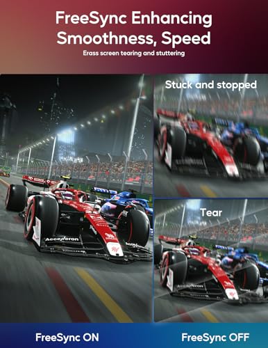 Image of KEEPTIME 16'' 2.5K 144Hz Portable Gaming Monitor for Laptop, 2560Px1440P IPS Screen with HDR, 1000:1 FreeSync, Ultra Slim & Eye Care,Travel Monitor External Screen for Laptop, PC, PS5, Mac, Xbox