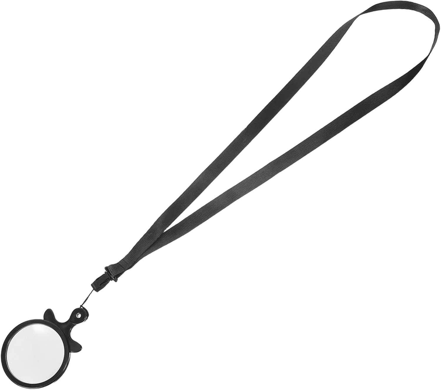 VILLCASE Lightweight Handheld Pocket Magnifier for Seniors Optical Glass Lens Easy Carrying Lanyard for Reading Jewelry Appraisal and Outdoor Archaeology Activities