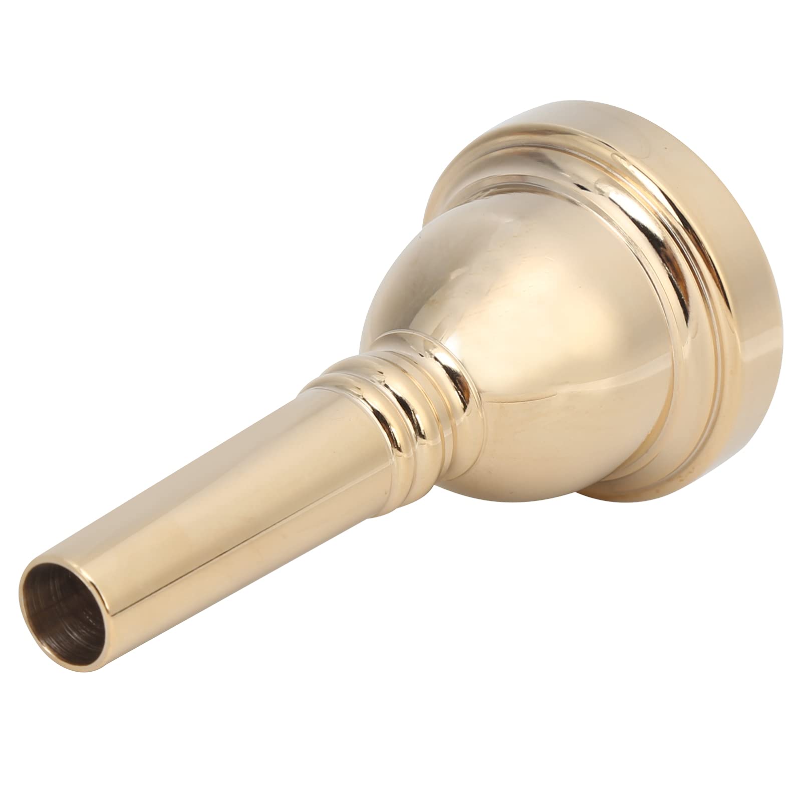 Tenorhorn-Mundstück, Standard 1/2 Zoll Kupferhorn-Mundstück Ersatz für Tenor für Posaune (GOLD)