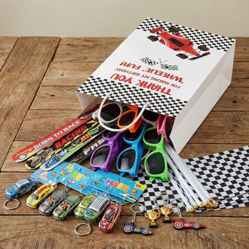 Image of Party Propz Car Theme Return Gifts For Birthday - 60 Pcs Car Theme Return Gifts For Kids | Car Key Chain | Slap Band | Eyeglasses | Key Chain |Return Gifts For 3-4 Years Old