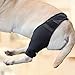 Dog Thigh Support Brace for Post-Op Surgery, Adjustable Fracture Fixation Splint for Front Hind Leg, Canine Knee Protector for Injury Recovery, Pet Femur Wrap (XL)