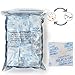 LotFancy Bolsas de Gel de Sílice, 3g x 100 Paquetes Desecantes de Humedad, No Tóxico, Inodoro, Seguro