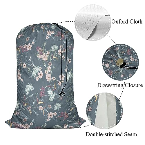 Swono LAUNDRY-WL-BAGS3379 Little Flowers Laundry Bag thumb #2