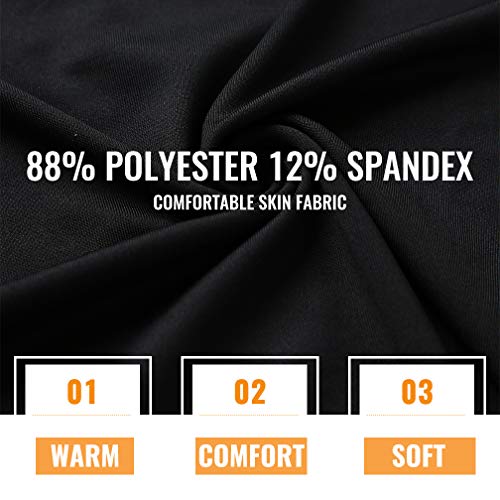 Image of 2 /3 /4 Pcs Boys Girls Base Layer Athletic Compression Leggings and Shirts Thermal Underwear Set Running Pants Tights