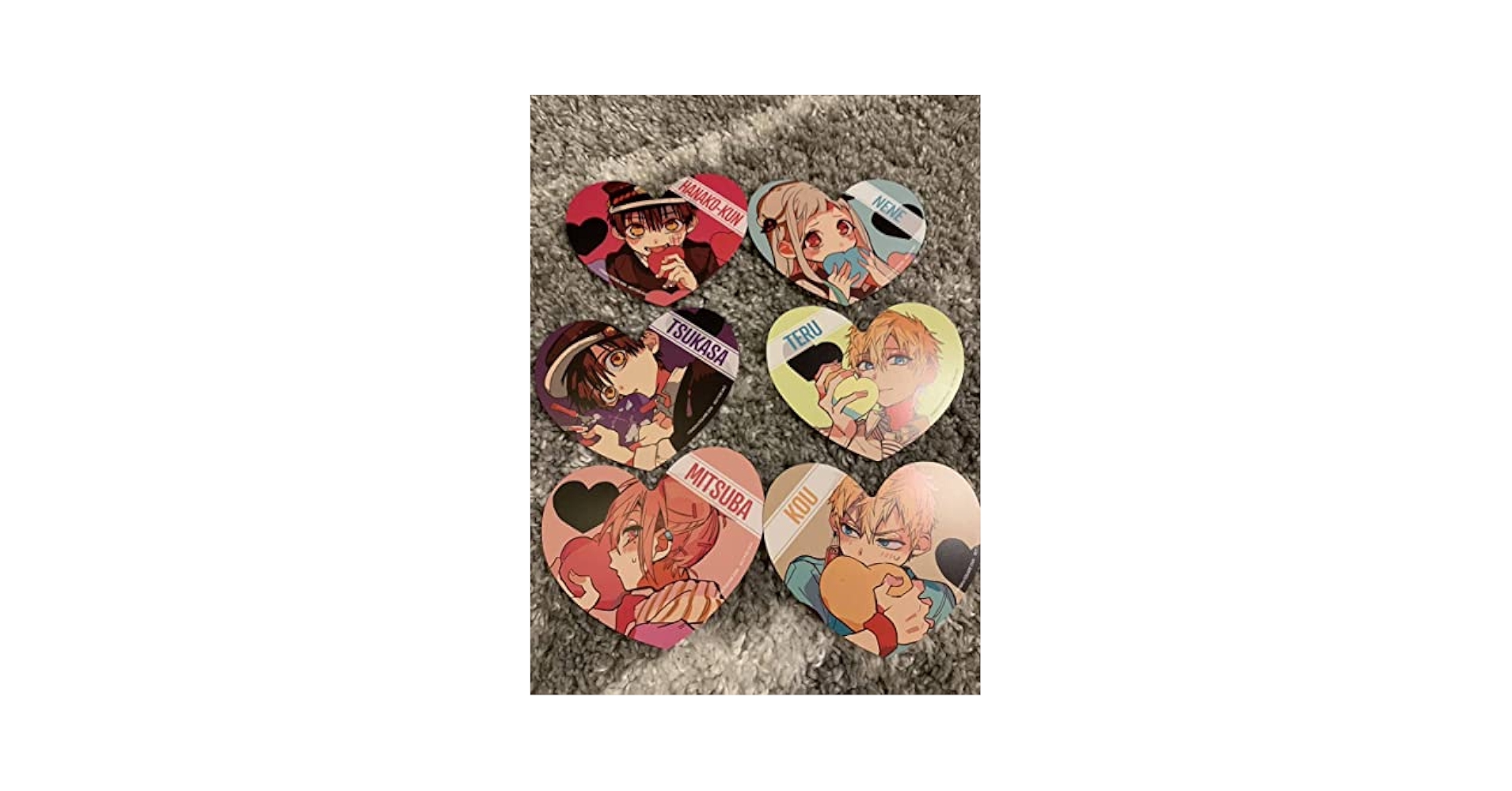 Amazon.co.jp: 地縛少年花子くん アニメイト 特典 フェア ハート