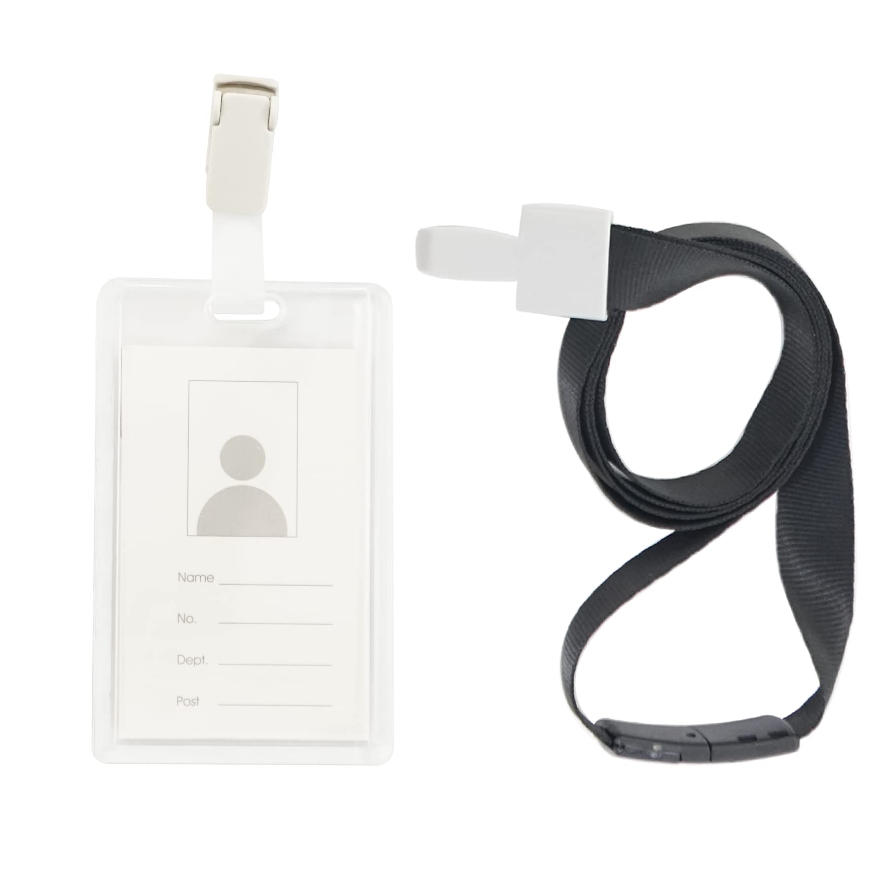 Buy RedBee Safety Breakaway Lanyard for Neck with ID Card Holder and