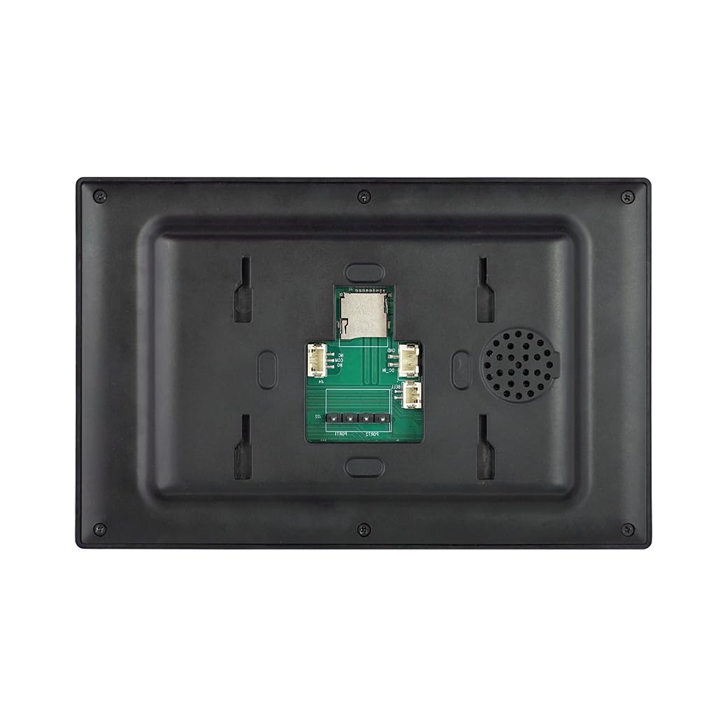 Visiophone Filaire Connecté à 2 Fils,Interphone Vidéo IP WiFi avec 7'' écran Tactile,Résolution 1080P,Unlock à Distance Via APP/IC Cartes,Audio Bidirectionnel, Connecté,Option IC Carte
