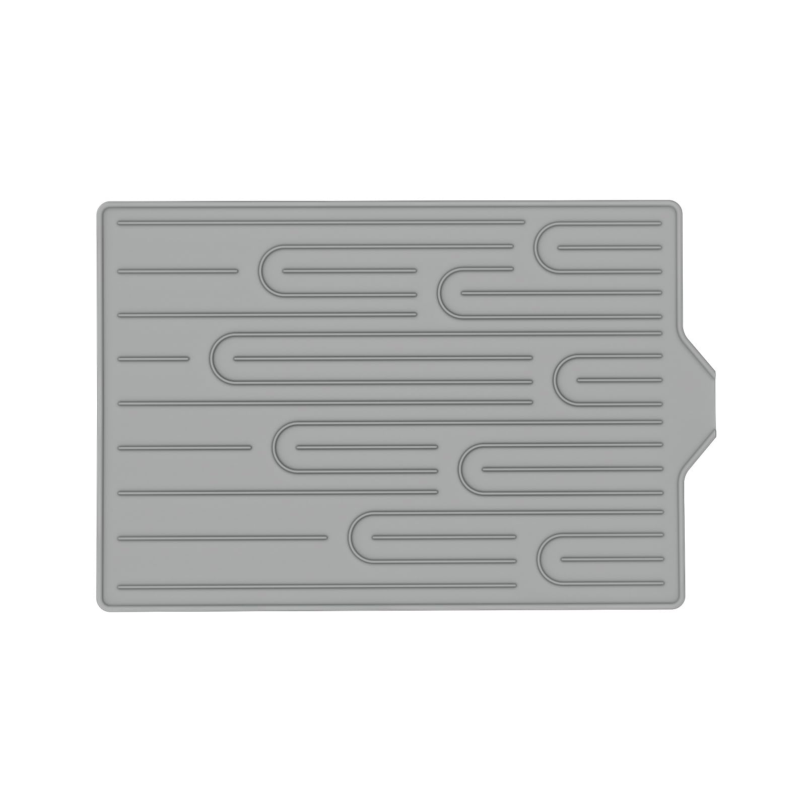 our fave Silicone Draining Mats with Square Design for Quickly Water Drainage to 230C Nonslip Base for Dishes Silicone