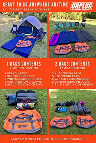 UNPLUG 155L Waterproof Duffel Bag -1680D Heavy Duty XL Waterproof Dry Bag for Camping Gear. Ideal Dry Bags for Boats , Waterproof Bag for Kayaks or All Weather Outdoor Products Utility Duffle Bag
