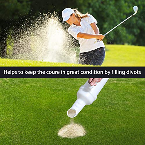 image for 10L0L Universal Golf Cart Sand Bottle with Holder for EZGO Club Car Ya