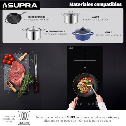 La Mejor Recopilación de Parrilla de Induccion Supra - 5 favoritos. 29 Parrilla de Induccion Supra marca SUPRA (2)