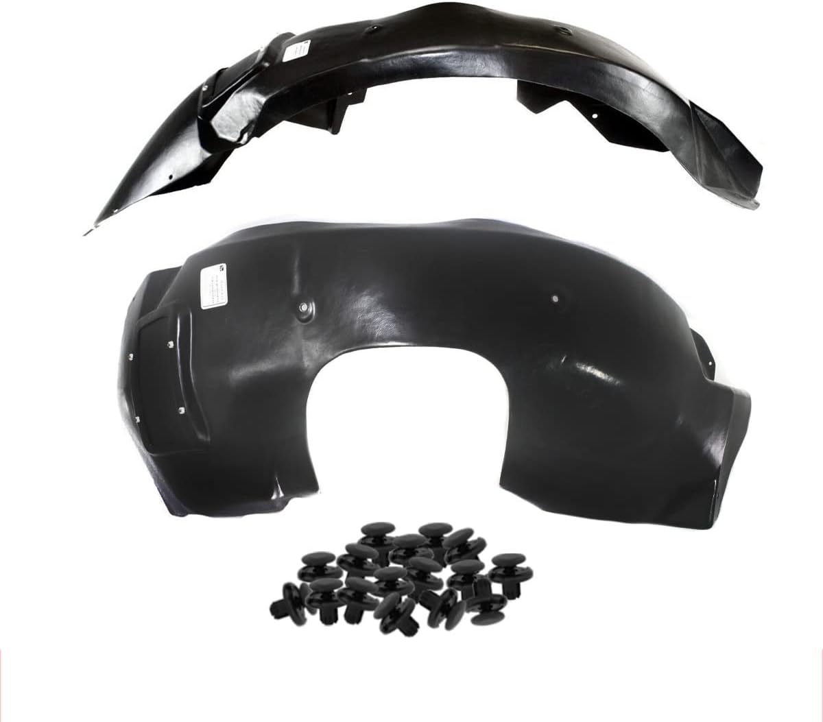 Parts N Go Fender Liner Set w/Clips For 2010-2013 Camaro Front Driver & Passenger Side Left Right GM1249211 GM1248211 22863721 22863722