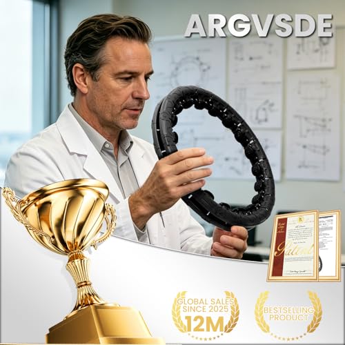 image for Argvsde Weighted Hula Infinity Fitness Hoop for Adult Weight Loss, 2 i
