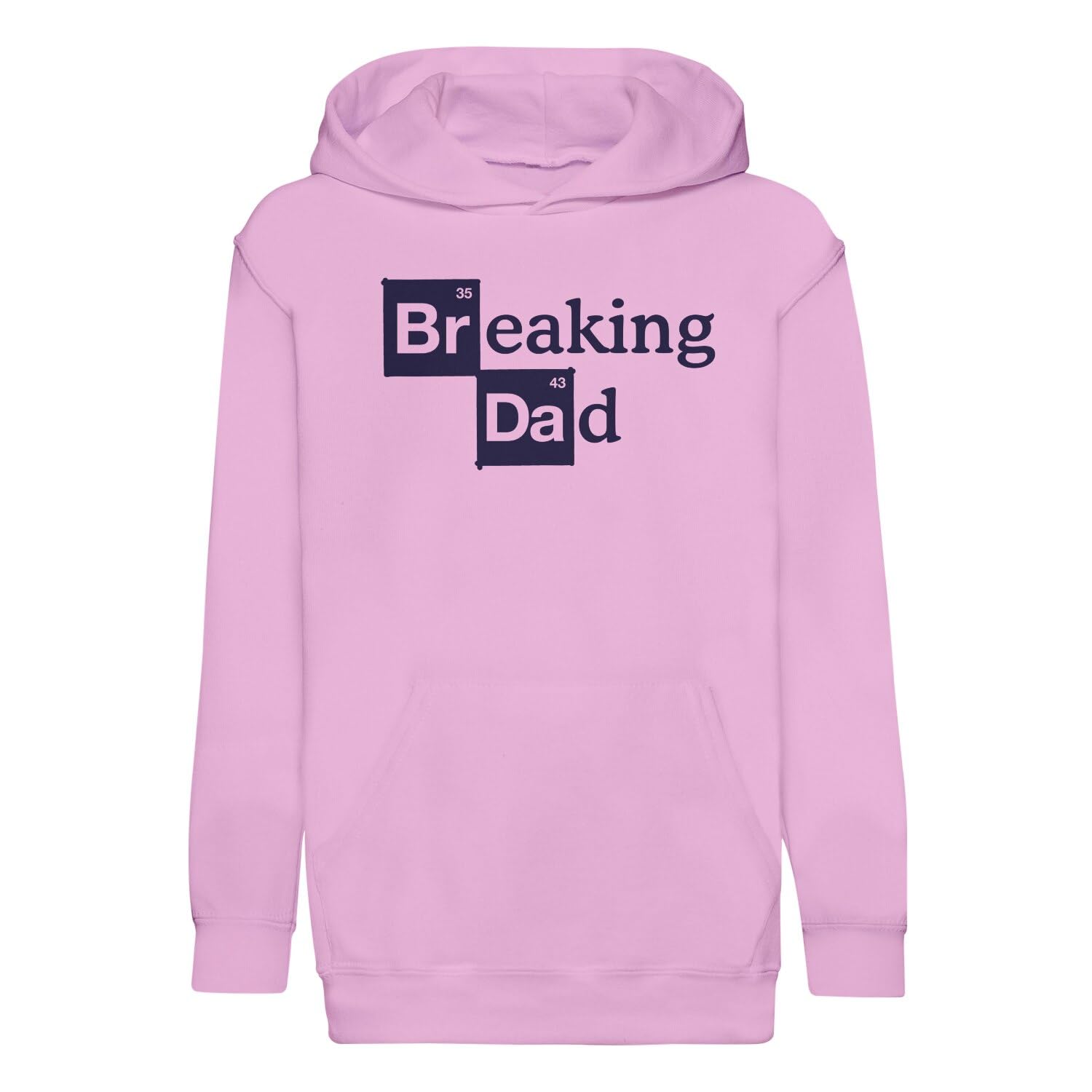 Sweat Capuche Breaking Dad Enfant Résistant et Doux pour Peau Sensible