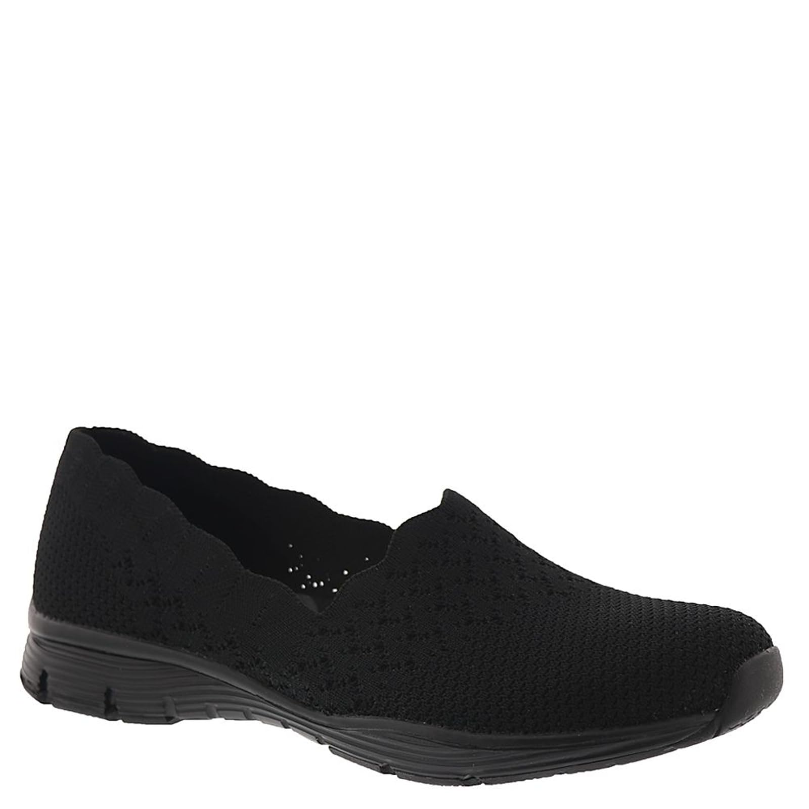 Skechers Kobiety Seager - Stat - Scalloped Collar, Engineered Skech-knit Slip-on - Classic FitMokasyn