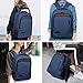 Monsdle Travel Laptop Backpack Anti Theft Backpacks with USB Charging Port, Business Work Bag 15.6 Inch College Computer for Men Women, Blue