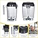 48oz Advance Container Replacement for Vitamix Commercial Blender,48 oz Pitcher Replacement for Vitamix,Fit for The Quiet One VM0145, Touch & Go and Drink Machine Advance Commercial Blender Series
