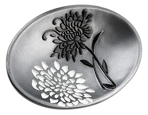 Popular Bath Soap Dish, Erica Collection, Grey
