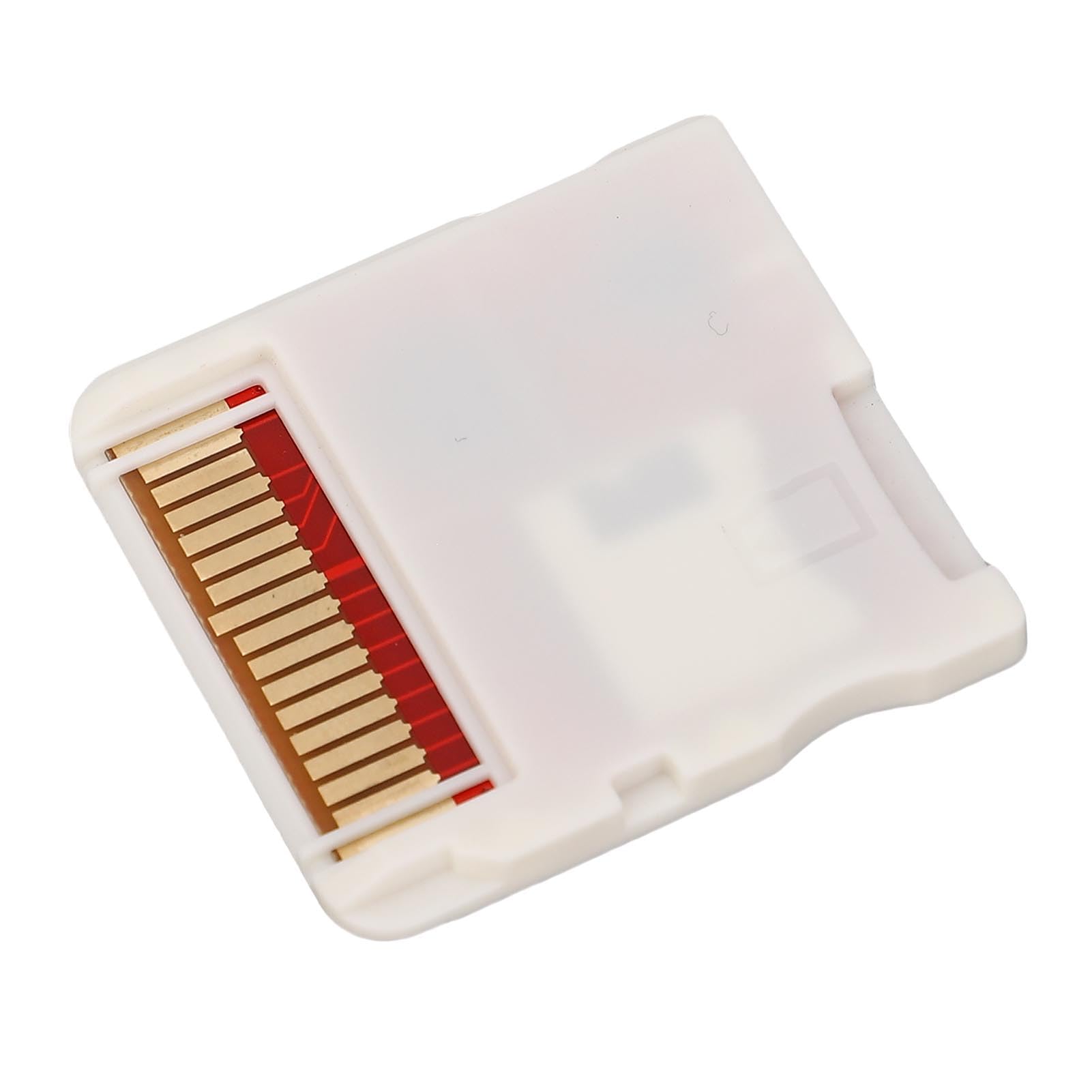 Spiel-Backup-Gerät passend für NDS 3DS 2DS NDSL GBA GBC FC MD GB, eingebaute 64G-Karte, schnell laufend, 4-stufige Helligkeitseinstellung, ASIC-Chip-Kartusche