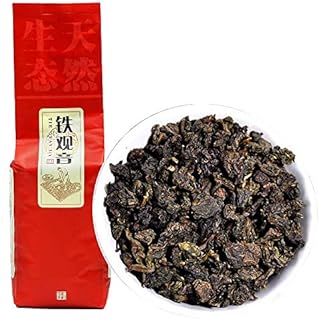 FullChea - Anxi Black Dragon Oolong Tea 250g - Roasted Oolong Tea Loose Leaf - Black Dragon Oolong Tea with Toasted Flavor