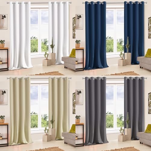 Rideau thermique isolant de chambre moderne pour bloquer le froid