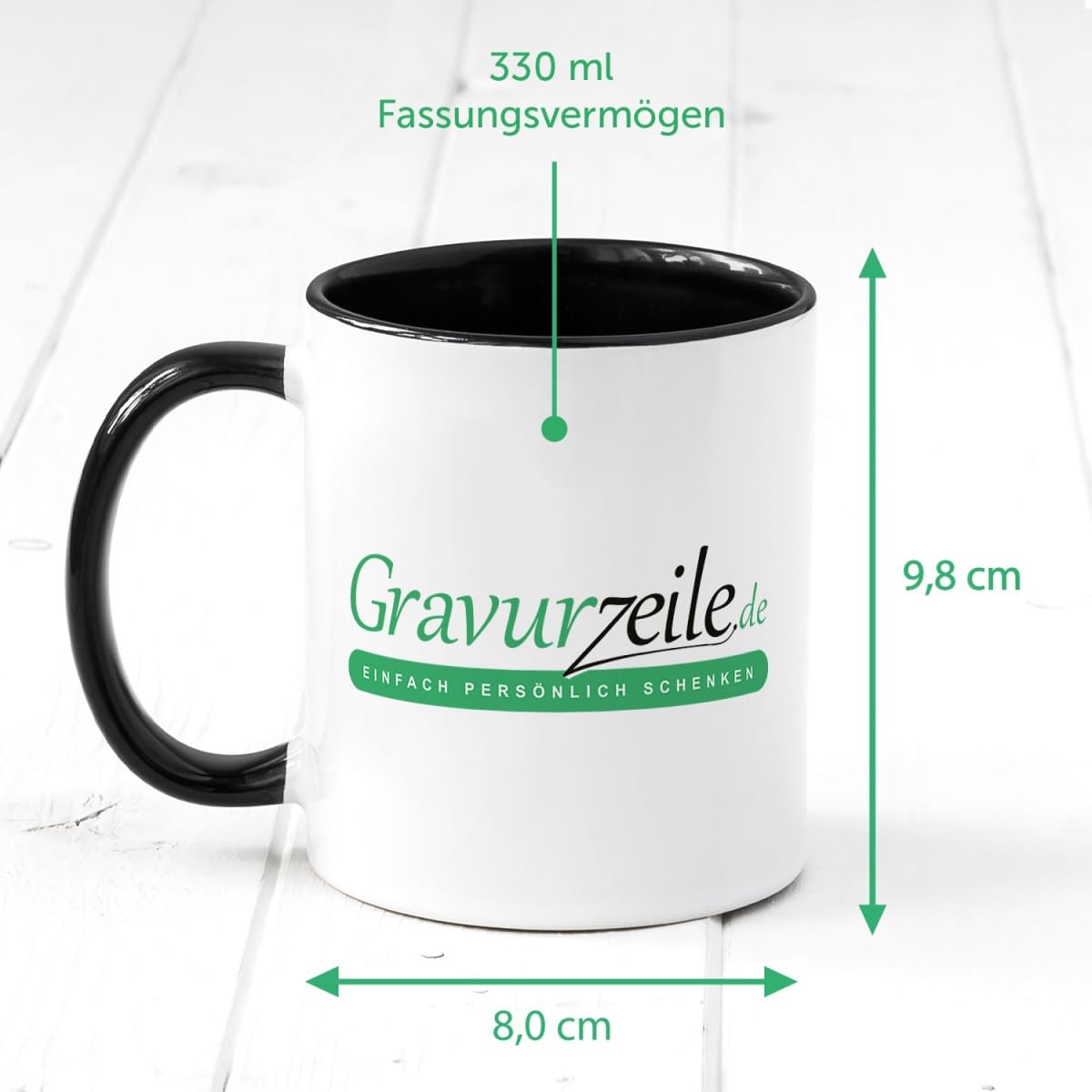 Regalo Original Tazza di plastica per bambini, personalizzabile con nome e animali selvatici per la ripresa della Cole, 33 cl