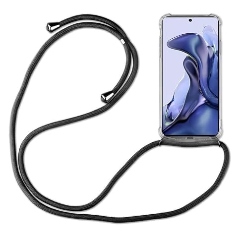 betterfon | Xiaomi 11T/ 11T Pro catena per smartphone con cordino – Cordino con custodia per cellulare con cordino da appendere per Xiaomi 11T /11T Pro Rainbow - 1