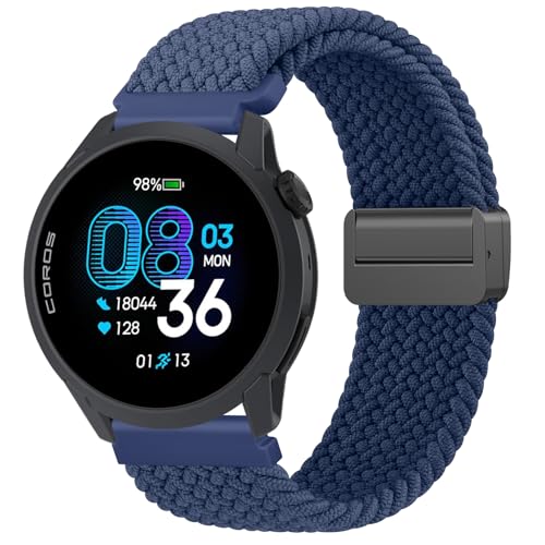 Amzpas ���C�ґg�X�g���b�v COROS PACE 4 / PACE 3 / Pro/APEX 2 Pro/APEX Pro/APEX 46mm�p 22mm �\�t�g�i�C�����X�|�[�c���X�g�o���h ACoros Pace 4/3 Watch�Ή� ���f�B�[�X