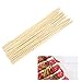 BAOSROY Spiedini per Barbecue,bambù Spiedini per Grigliare,Barbecue Spiedini di bambù,Spiedini di Legno Griglia Kebab Bastoncini,Spiedini di Frutta,Cocktail,Barbecue E Verdure 35 Pezzi