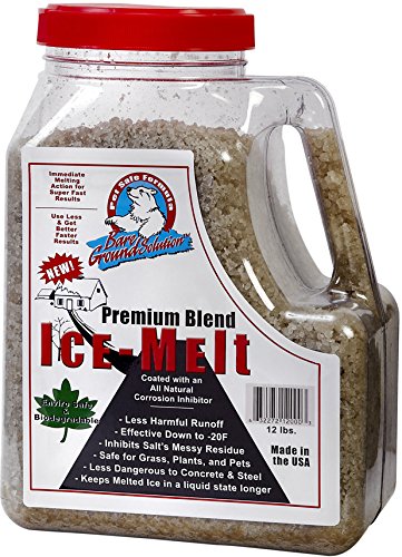 Bare Ground Winter Bare Ground Solutions BGSJ-12 Premium Coated Granular Ice Melt in Shak