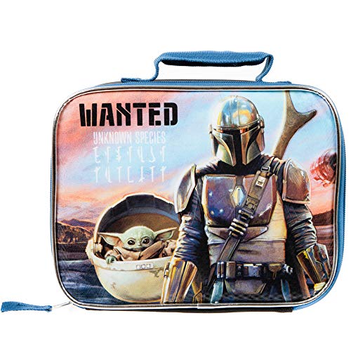 Bioworld Star Wars Mandalorian Grogu Kids Lunchbox