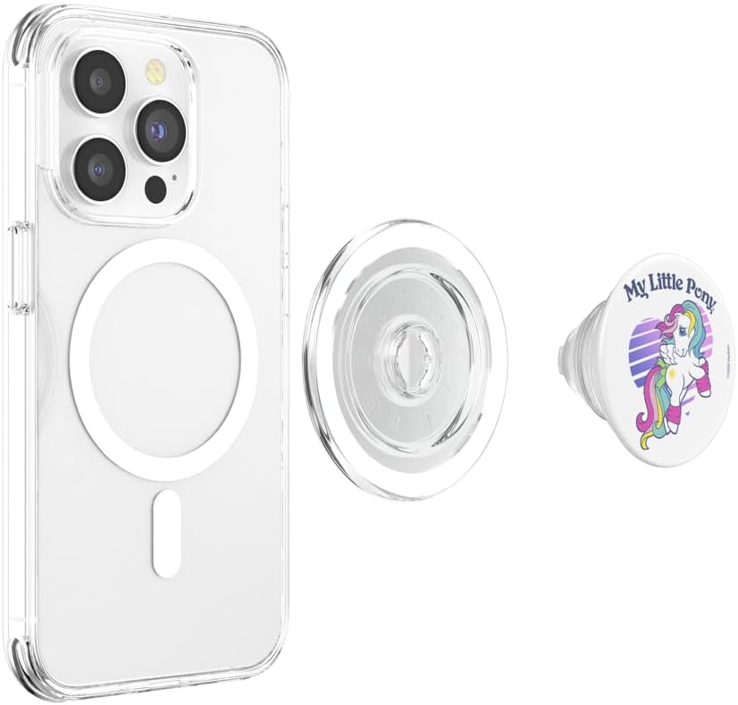 My Little Pony Gradient Heart Portrait PopSockets MagSafe PopGrip for iPhone