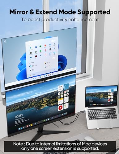 Cable USB C a HDMI 4K evita parpadeos en pantalla al conectar tu MacBook o iPad 6