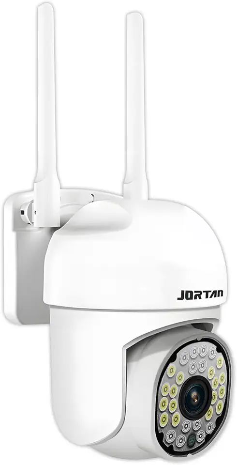 Câmera de Segurança Externa Wi-Fi HD 1080P Mini PTZ IP66 com Visão Noturna Colorida, Rastreamento de Objetos, Áudio Bidirecional, H.264, Cartão TF 128GB