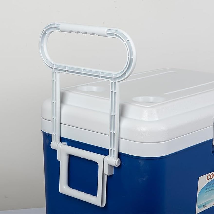 キャスター付き　50L クーラーボックス Amazon | 50Lクーラーキャスター付き大容量大型屋外魚釣BBQの食材業務
