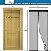 Holihifi Magnetic Screen Door - Magnets Mesh Door Fits Doors up to 34 x 82, Magnetic Closure, Full Frame Hook & Loop