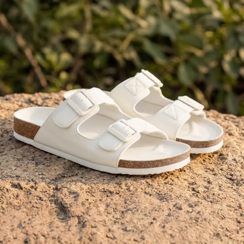 Image of Neeman's Cork Sandals for Men | Stylish and Fashionable Slippers for Boys