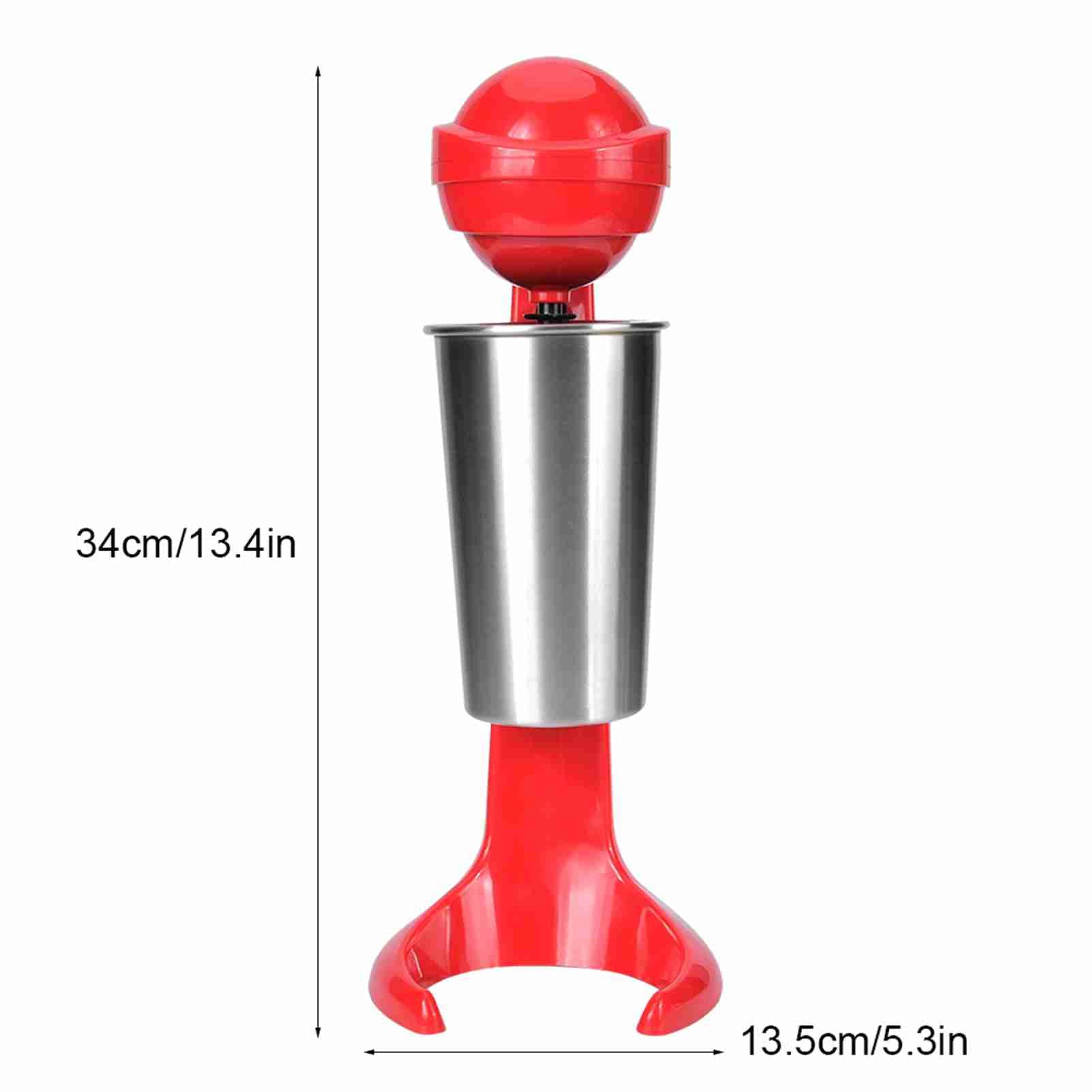 Batidora eléctrica de doble cabezal, mezclador de bebidas de café, licuadora de leche para Bar en casa, enchufe europeo de 220V