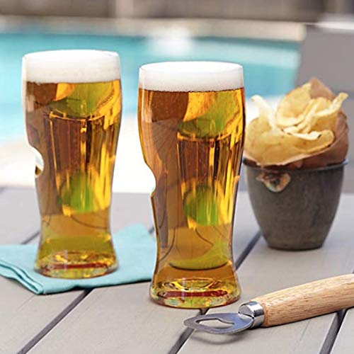 Govino Go Anywhere Dishwasher Safe Beer Glasses Flexible Shatterproof Recyclable, 16-Oz, Set Of 4. #TOP3
