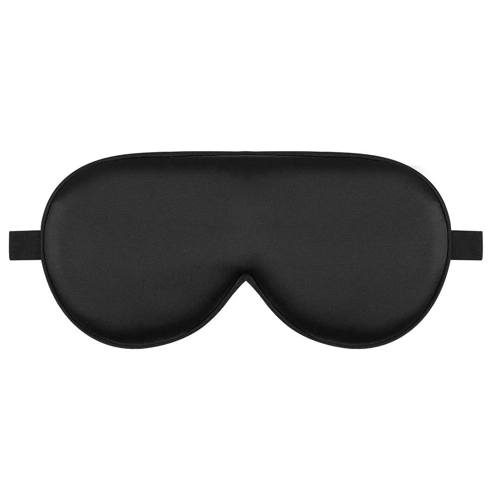 Schlafmaske aus Seide, Augenmaske aus Seide mit verstellbarem Riemen, Augenmaske for Schlafen, blockiert Licht, reduziert geschwollene Augengeschenke (Color : C)
