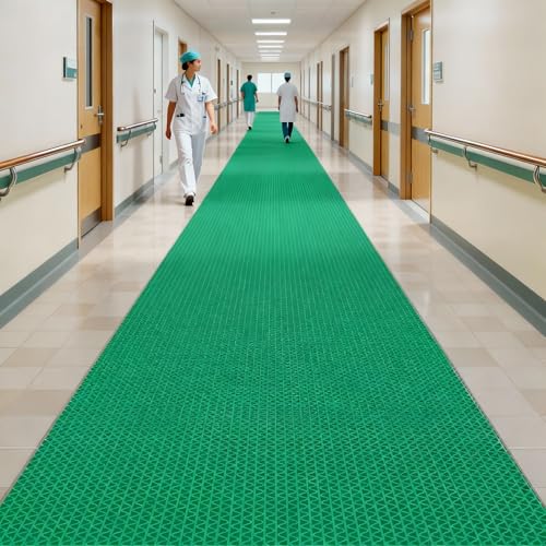 Drainage Non Slip Flooring Mats Swimming Pool Bathroom Anti-Fatigue Rubber